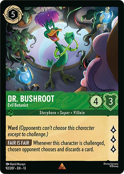 Dr. Bushroot - Evil Botanist (92/207) [Attack of the Vine!] | Jack's On Queen