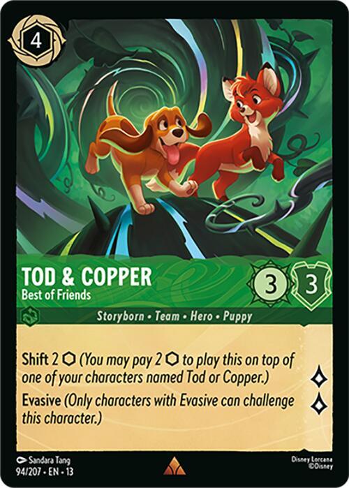 Tod & Copper - Best of Friends (94/207) [Attack of the Vine!] | Jack's On Queen