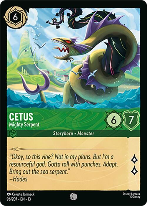 Cetus - Mighty Serpent (96/207) [Attack of the Vine!] | Jack's On Queen