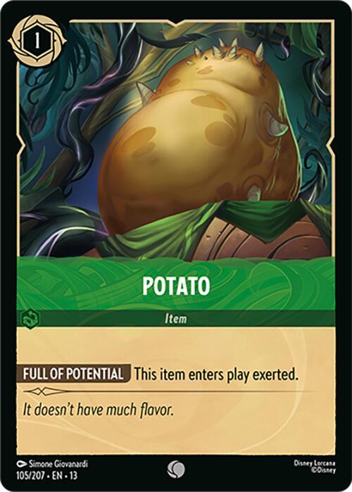 Potato (105/207) [Attack of the Vine!] | Jack's On Queen