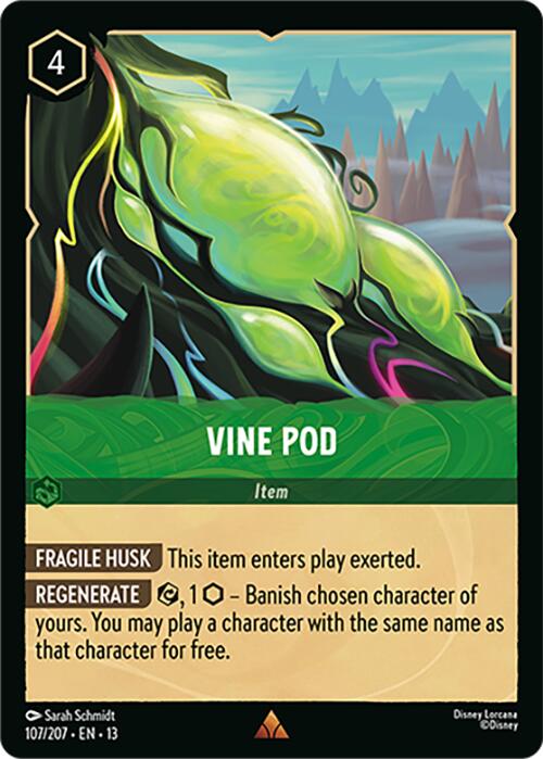 Vine Pod (107/207) [Attack of the Vine!] | Jack's On Queen