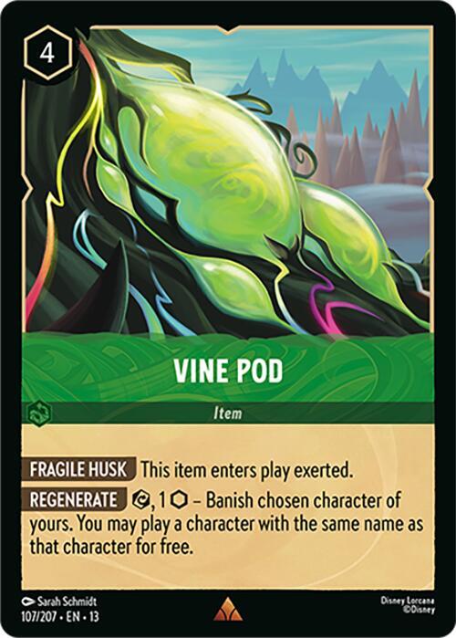 Vine Pod (107/207) [Attack of the Vine!] | Jack's On Queen