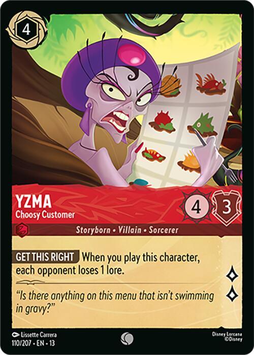 Yzma - Choosy Customer (110/207) [Attack of the Vine!] | Jack's On Queen