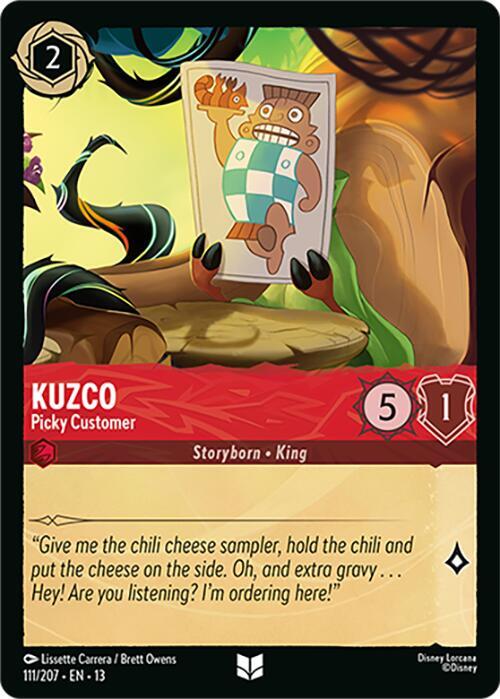 Kuzco - Picky Customer (111/207) [Attack of the Vine!] | Jack's On Queen