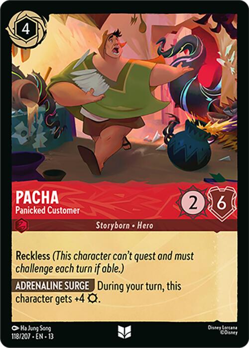 Pacha - Panicked Customer (118/207) [Attack of the Vine!] | Jack's On Queen