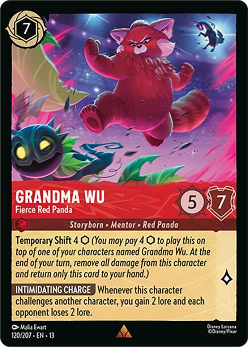 Grandma Wu - Fierce Red Panda (120/207) [Attack of the Vine!] | Jack's On Queen