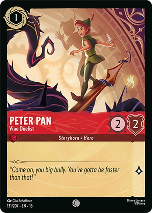 Peter Pan - Vine Duelist (131/207) [Attack of the Vine!] | Jack's On Queen