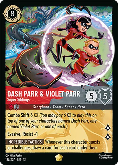 Dash Parr & Violet Parr - Super Siblings (133/207) [Attack of the Vine!] | Jack's On Queen
