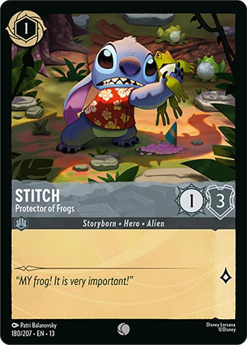 Stitch - Protector of Frogs (180/207) [Attack of the Vine!] | Jack's On Queen