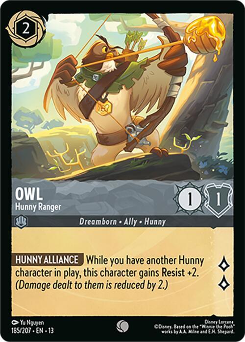 Owl - Hunny Ranger (185/207) [Attack of the Vine!] | Jack's On Queen