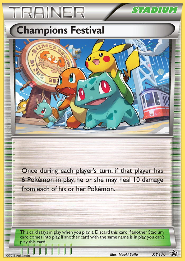 Champions Festival (XY176) [XY: Black Star Promos] | Jack's On Queen