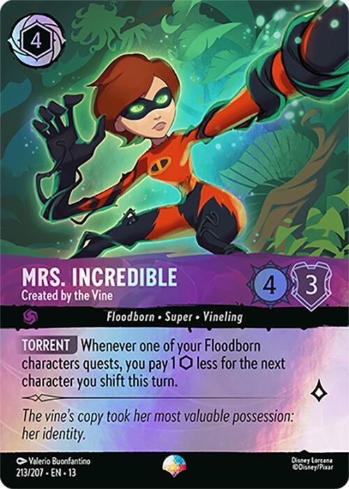 Mrs. Incredible - Created by the Vine (Epic) (213/207) [Attack of the Vine!] | Jack's On Queen