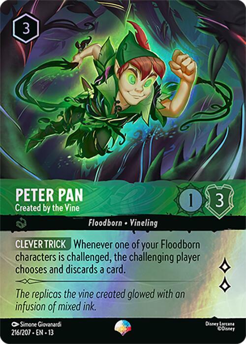 Peter Pan - Created by the Vine (Epic) (216/207) [Attack of the Vine!] | Jack's On Queen