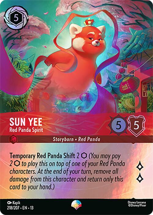 Sun Yee - Red Panda Spirit (Epic) (218/207) [Attack of the Vine!] | Jack's On Queen
