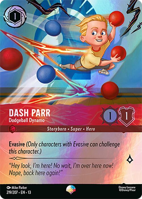 Dash Parr - Dodgeball Dynamo (Epic) (219/207) [Attack of the Vine!] | Jack's On Queen