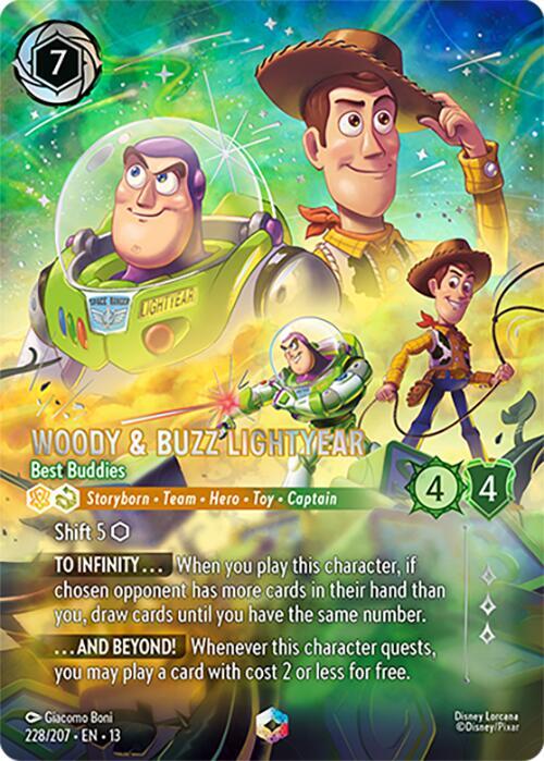 Woody & Buzz Lightyear - Best Buddies (Enchanted) (228/207) [Attack of the Vine!] | Jack's On Queen