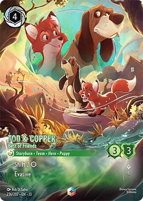 Tod & Copper - Best of Friends (Enchanted) (236/207) [Attack of the Vine!] | Jack's On Queen