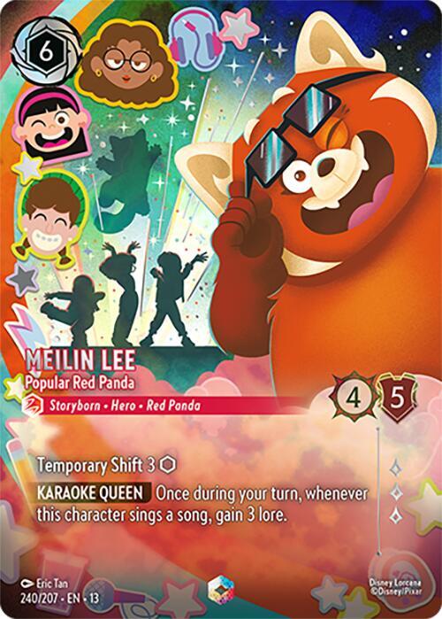Meilin Lee - Popular Red Panda (Enchanted) (240/207) [Attack of the Vine!] | Jack's On Queen