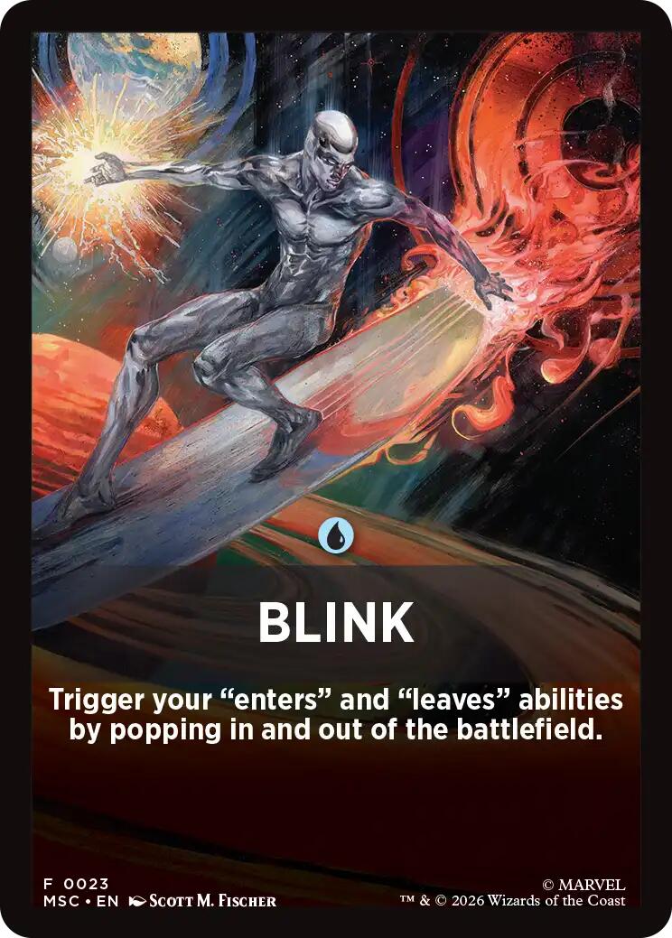 Blink Theme Card [Marvel Super Heroes Commander] | Jack's On Queen