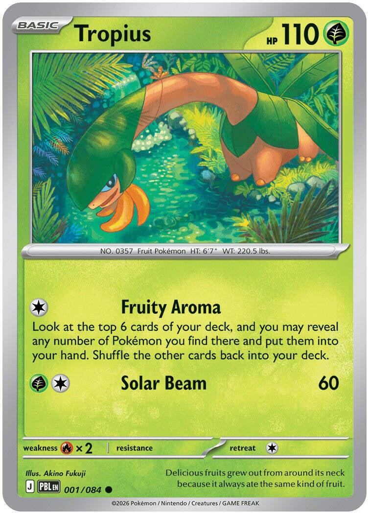 Tropius (001/084) [Mega Evolution: Pitch Black] | Jack's On Queen
