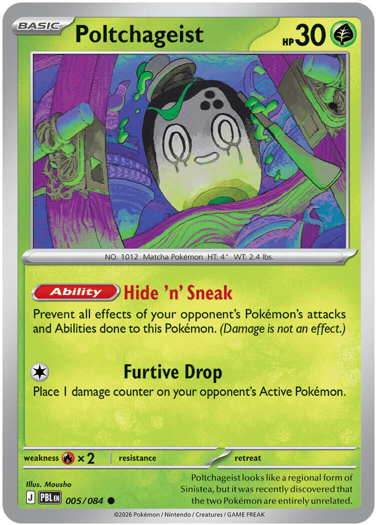 Poltchageist (005/084) [Mega Evolution: Pitch Black] | Jack's On Queen