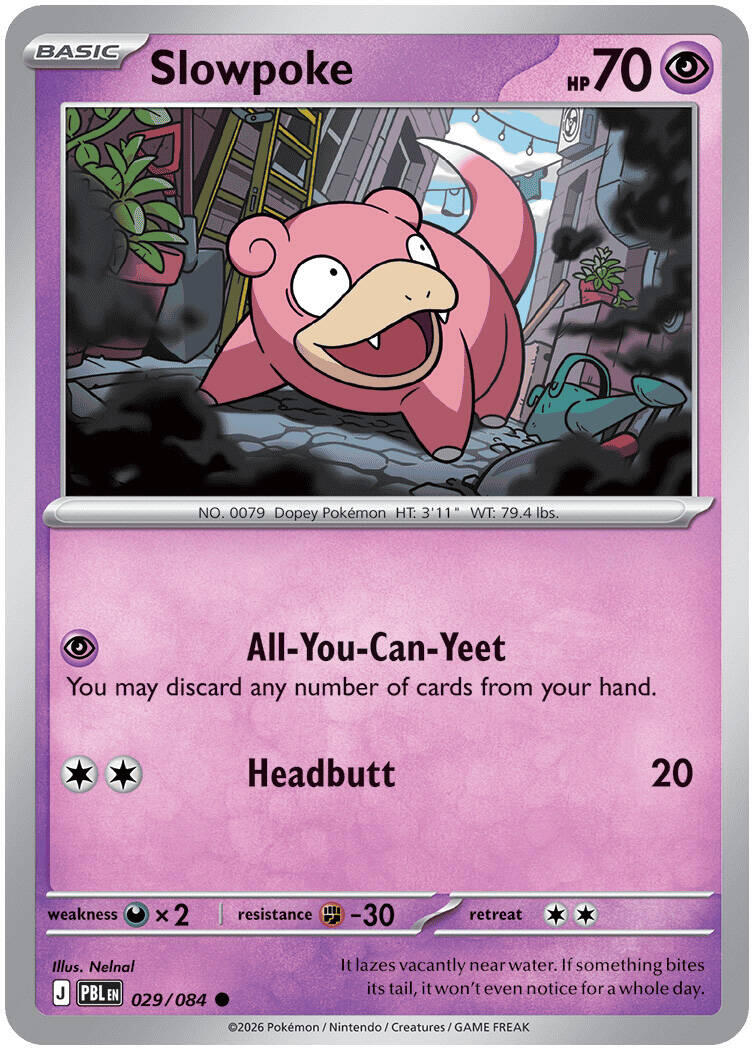 Slowpoke (029/084) [Mega Evolution: Pitch Black] | Jack's On Queen
