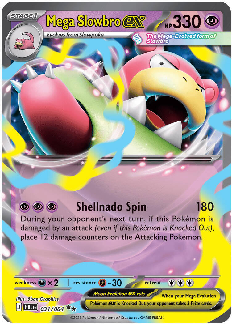 Mega Slowbro ex (031/084) [Mega Evolution: Pitch Black] | Jack's On Queen