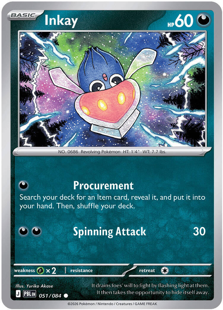Inkay (051/084) [Mega Evolution: Pitch Black] | Jack's On Queen