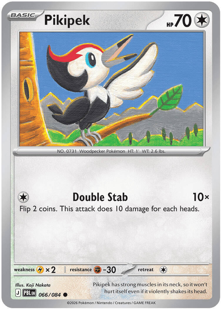 Pikipek (066/084) [Mega Evolution: Pitch Black] | Jack's On Queen