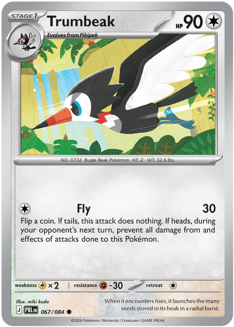 Trumbeak (067/084) [Mega Evolution: Pitch Black] | Jack's On Queen