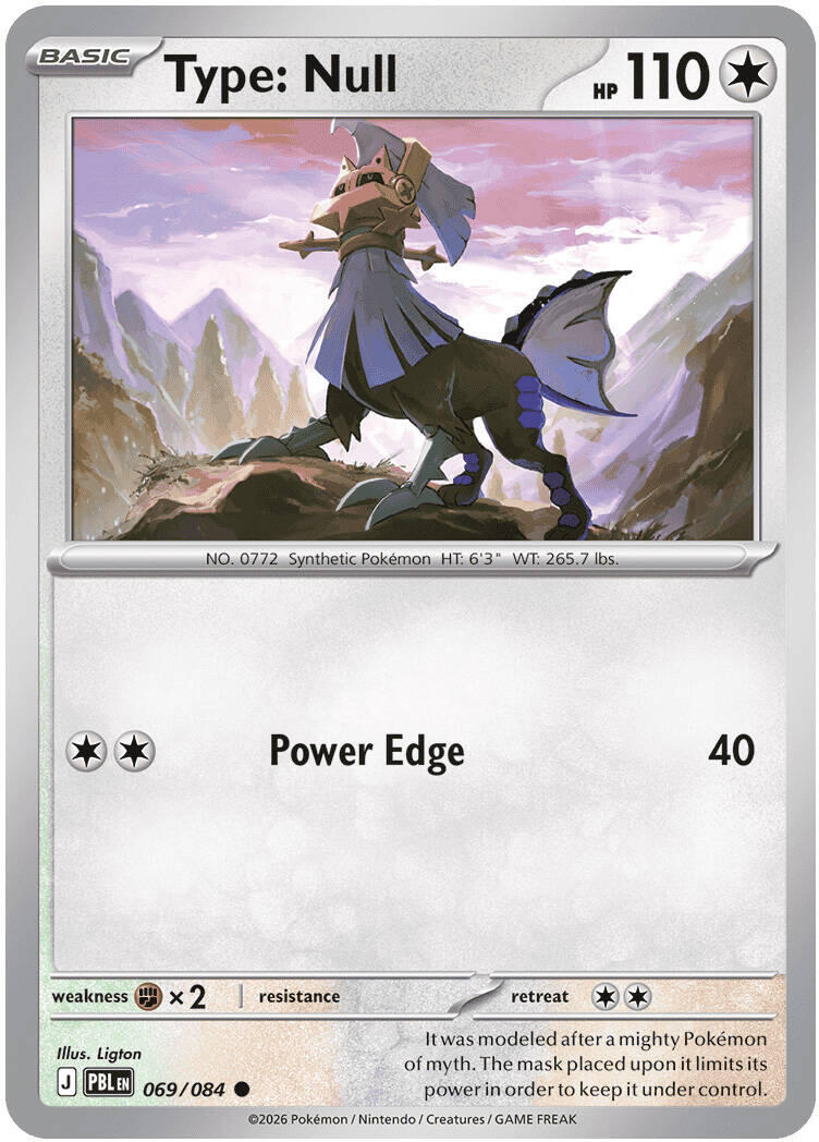 Type: Null (069/084) [Mega Evolution: Pitch Black] | Jack's On Queen