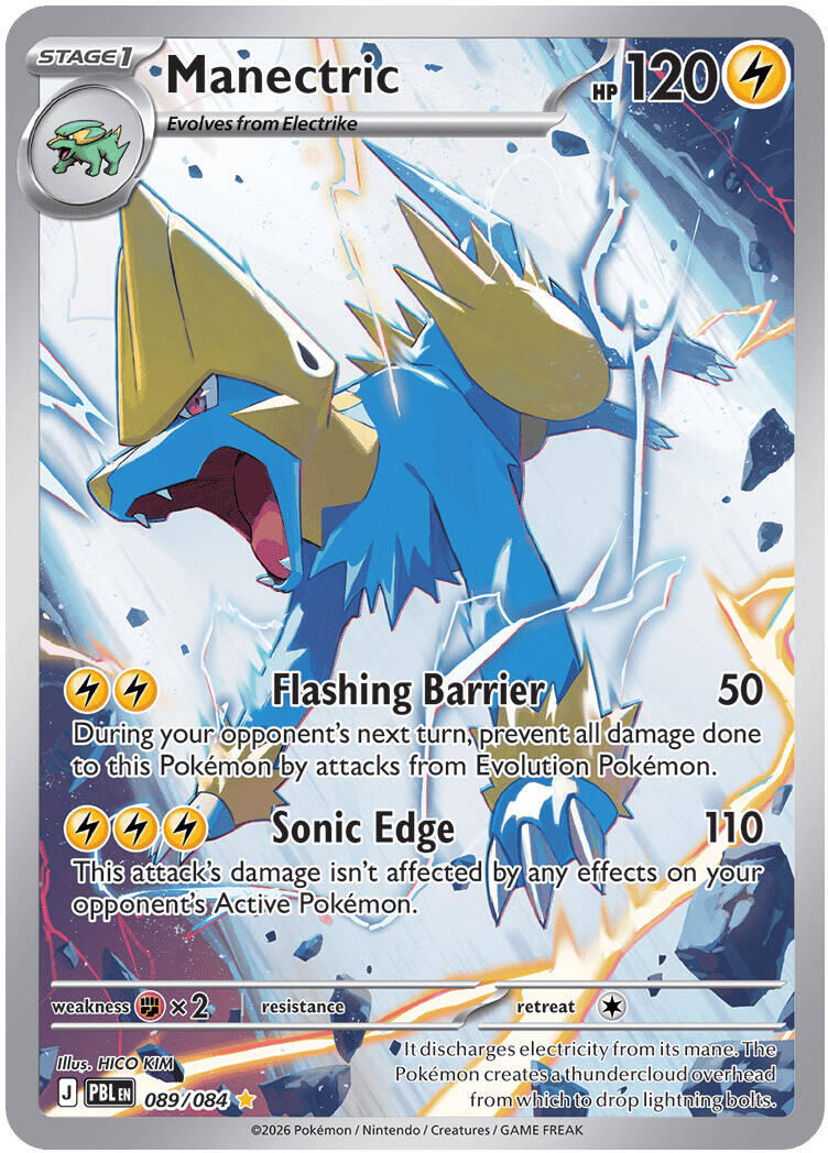 Manectric (089/084) [Mega Evolution: Pitch Black] | Jack's On Queen