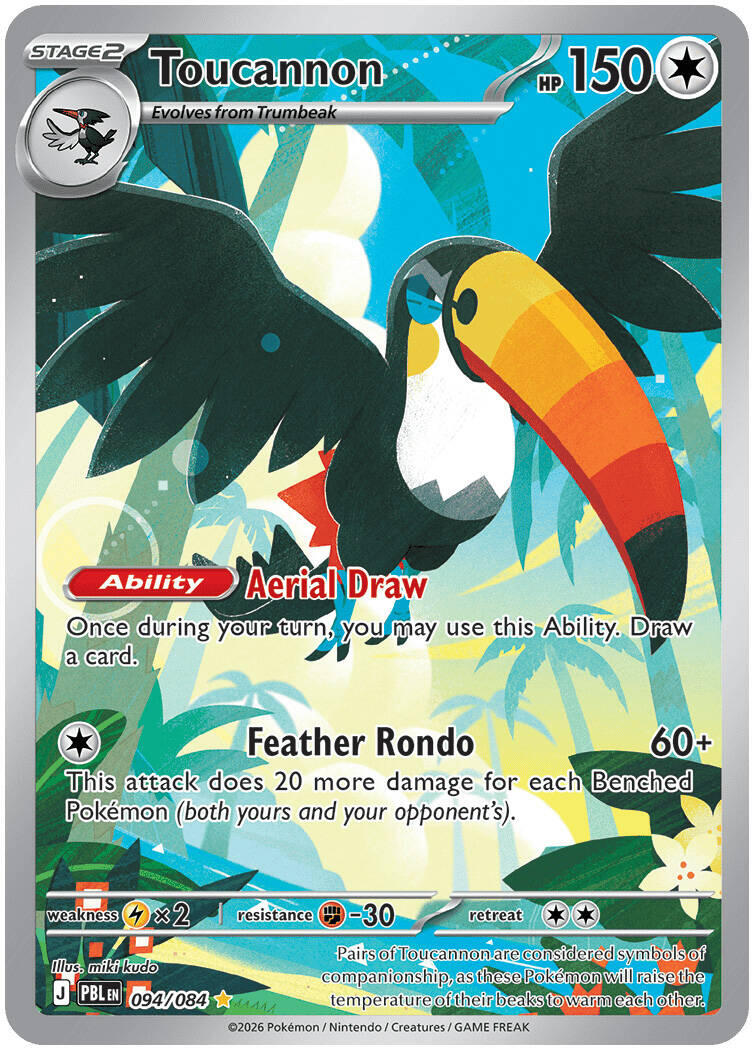 Toucannon (094/084) [Mega Evolution: Pitch Black] | Jack's On Queen