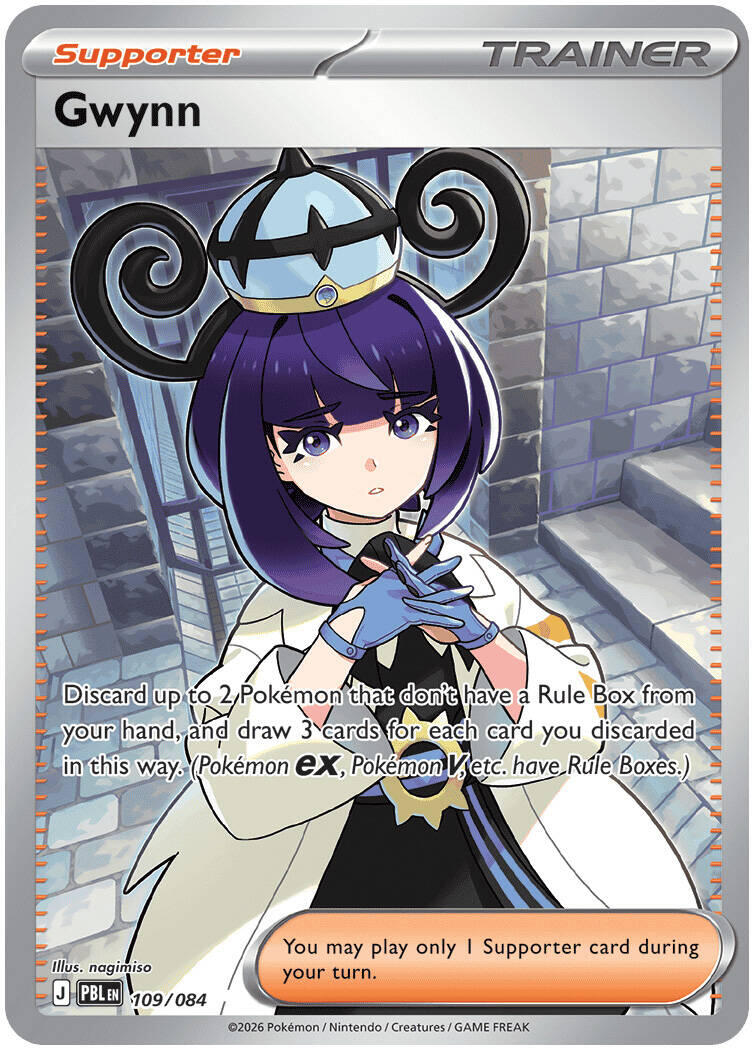 Gwynn (109/084) [Mega Evolution: Pitch Black] | Jack's On Queen