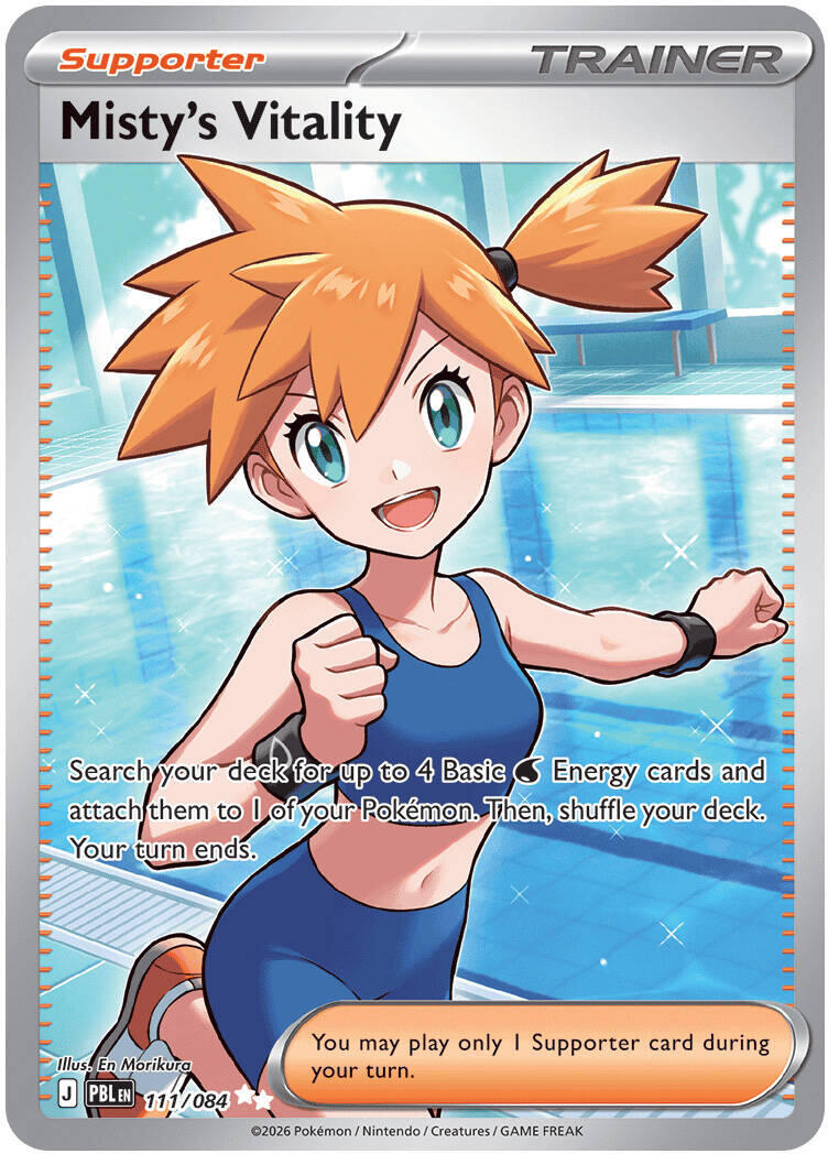 Misty's Vitality (111/084) [Mega Evolution: Pitch Black] | Jack's On Queen