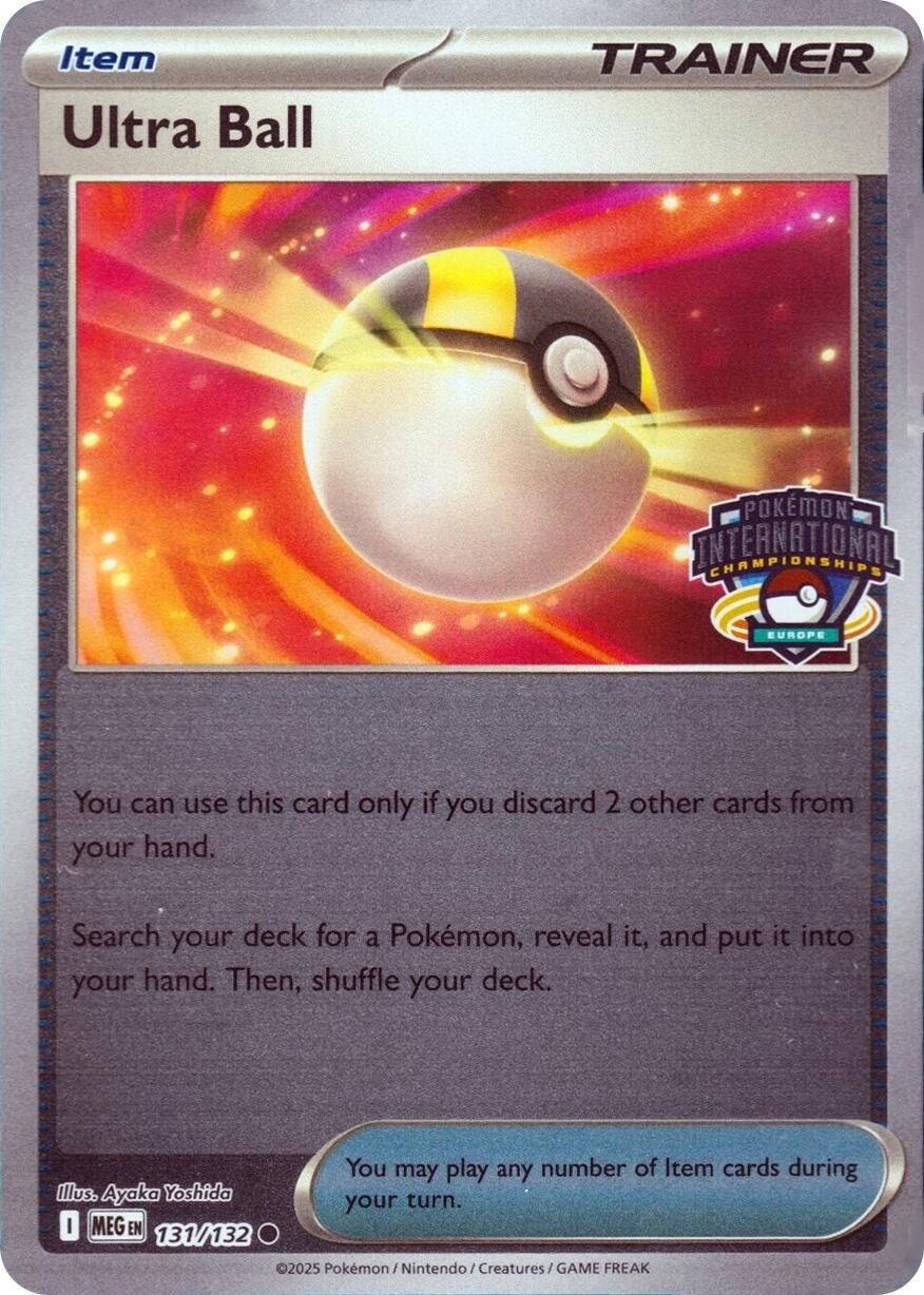 Ultra Ball (131/132) (European International Championship) [League & Championship Cards] | Jack's On Queen