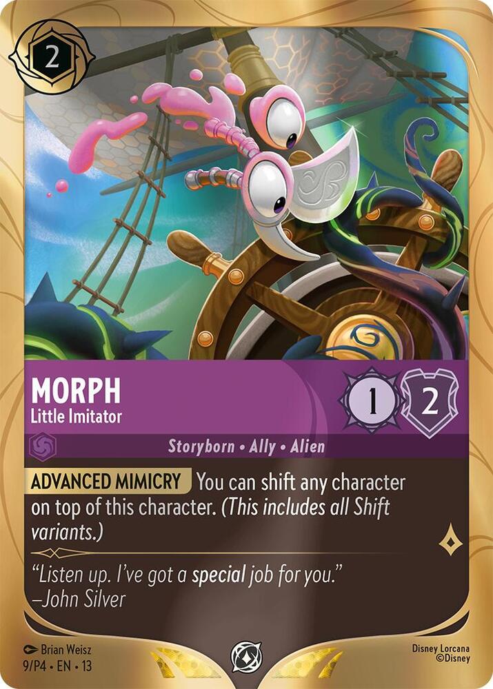 Morph - Little Imitator (9) [Disney Lorcana Promo Cards] | Jack's On Queen
