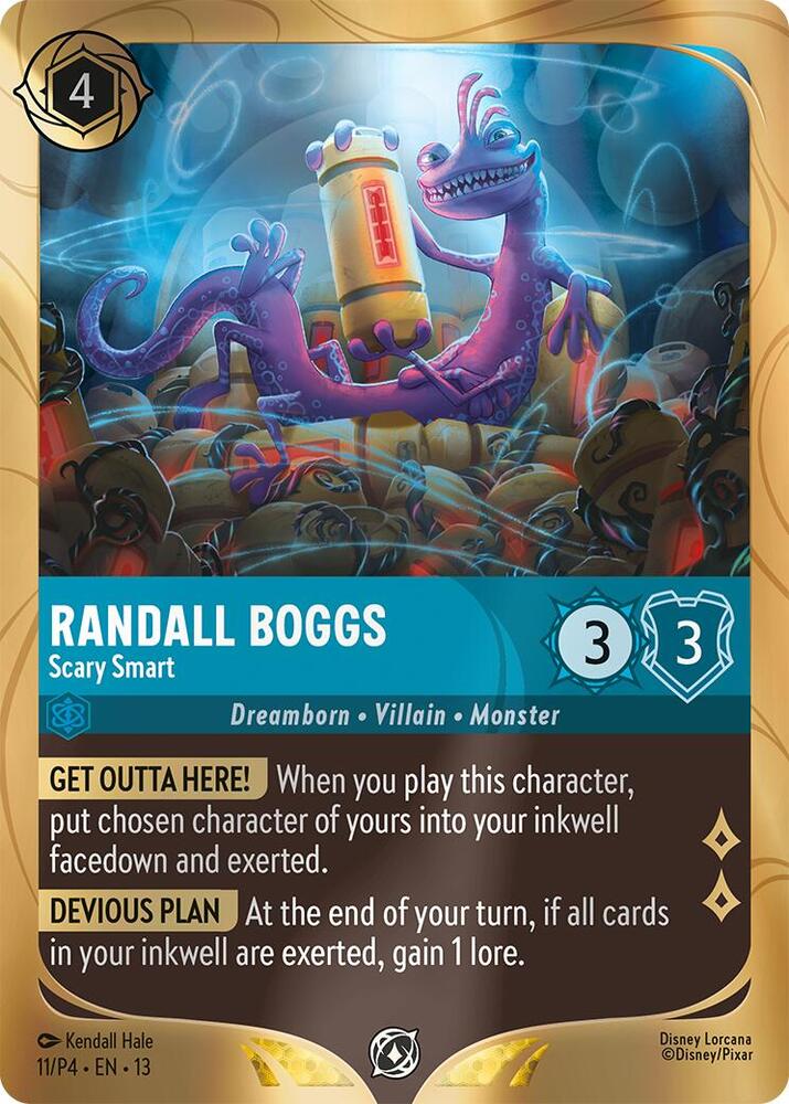 Randall Boggs - Scary Smart (11) [Disney Lorcana Promo Cards] | Jack's On Queen