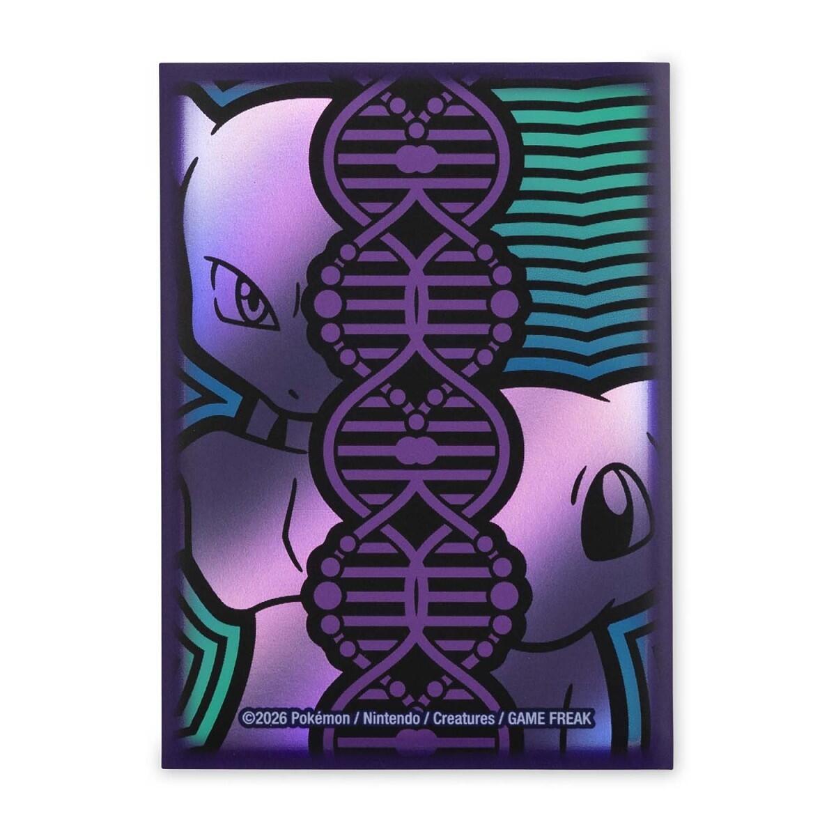 Card Sleeves - Mewtwo & Mew DNA (65-Pack | Jack's On Queen