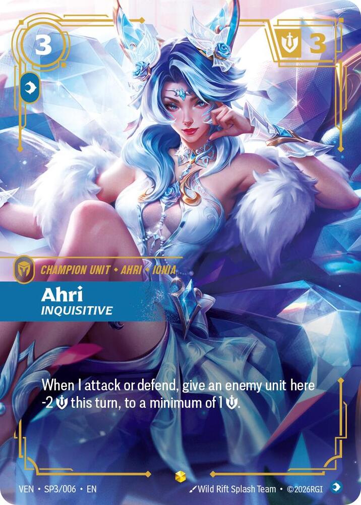 Ahri - Inquisitive (SP3/006) [Vendetta] | Jack's On Queen