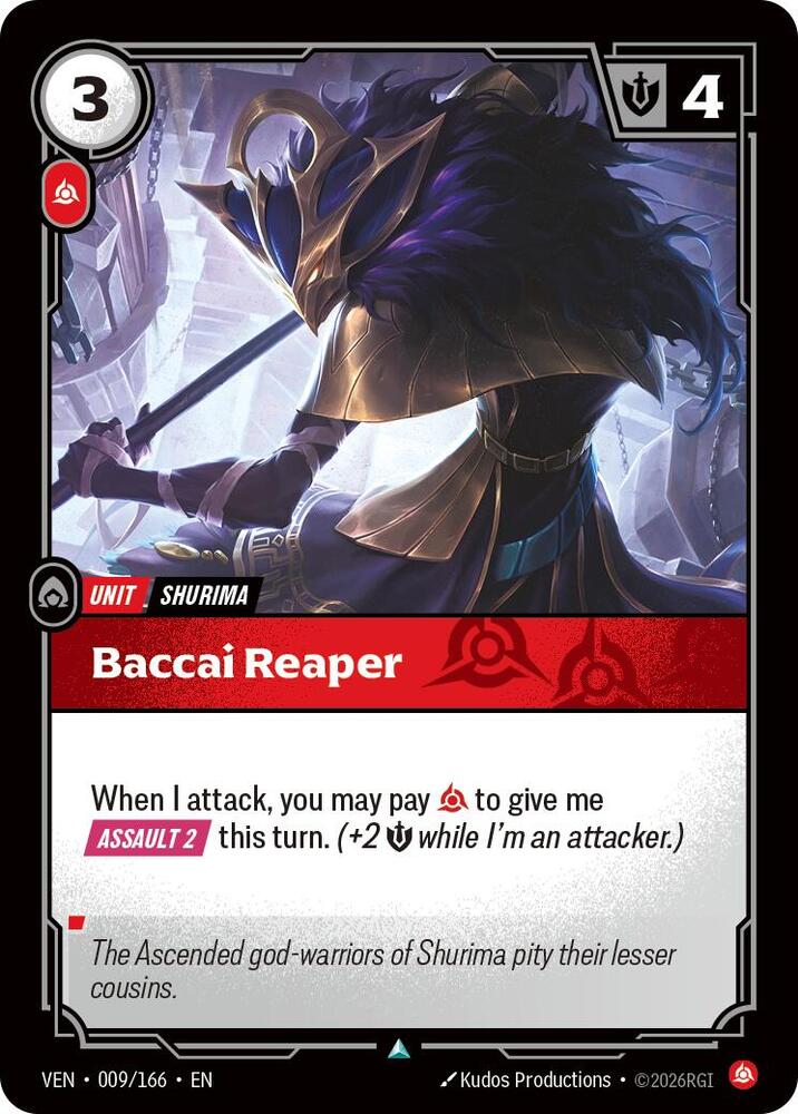 Baccai Reaper (009/166) [Vendetta] | Jack's On Queen