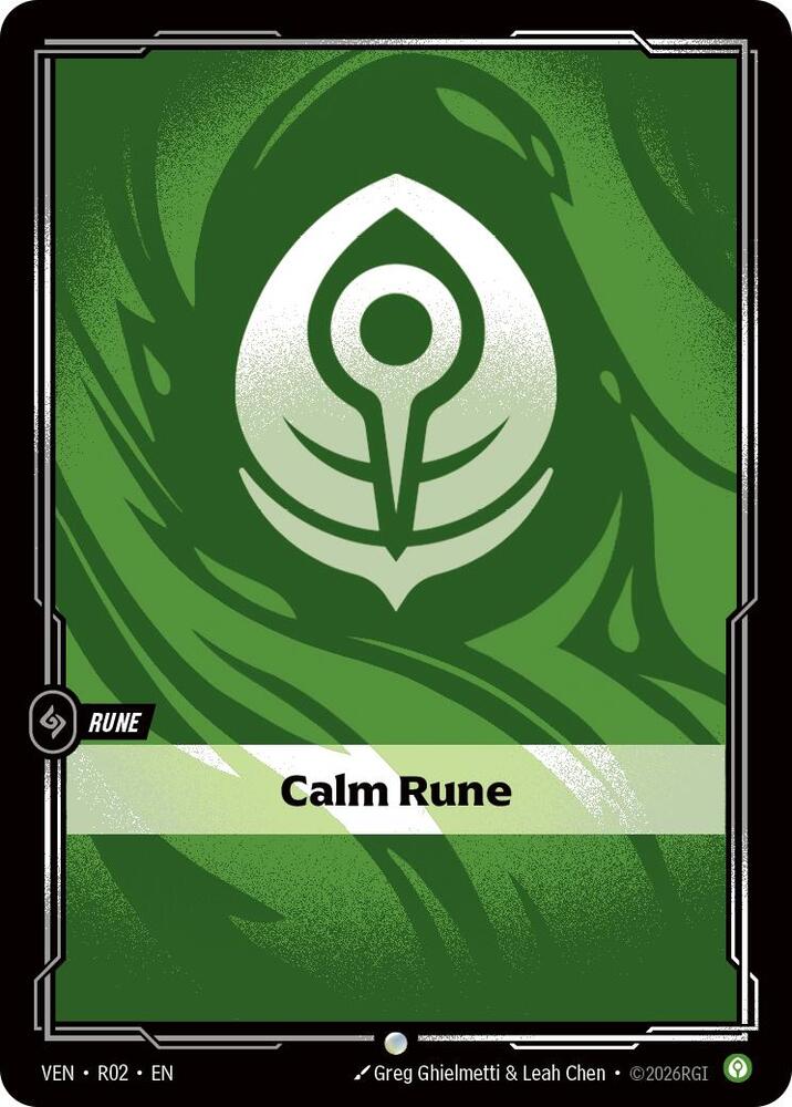 Calm Rune (R02) [Vendetta] | Jack's On Queen
