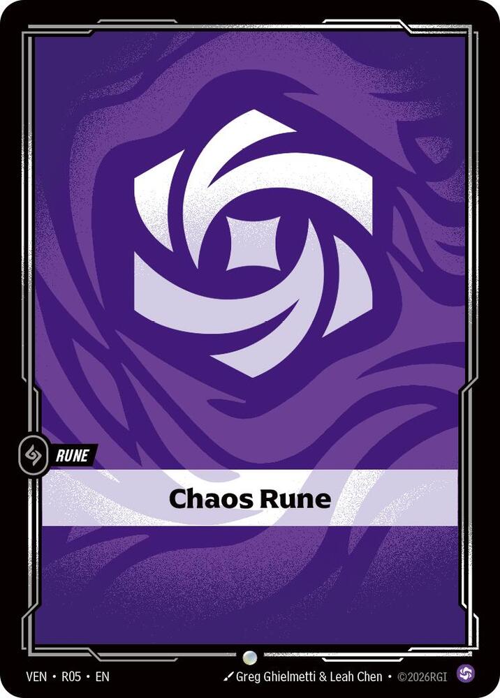 Chaos Rune (R05) [Vendetta] | Jack's On Queen