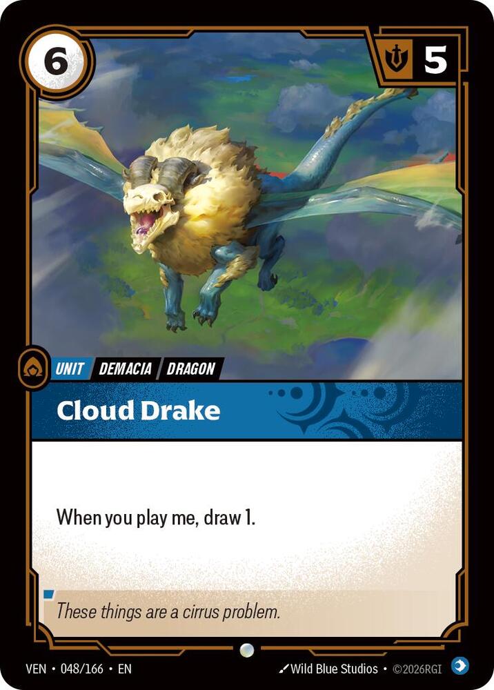 Cloud Drake (048/166) [Vendetta] | Jack's On Queen