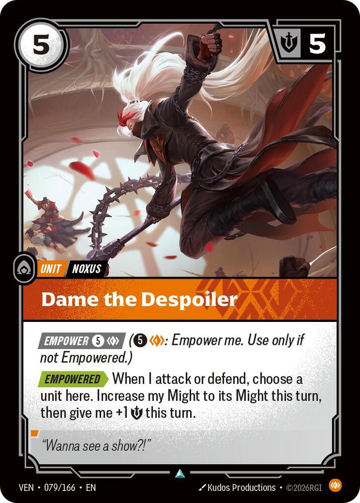 Dame the Despoiler (079/166) [Vendetta] | Jack's On Queen