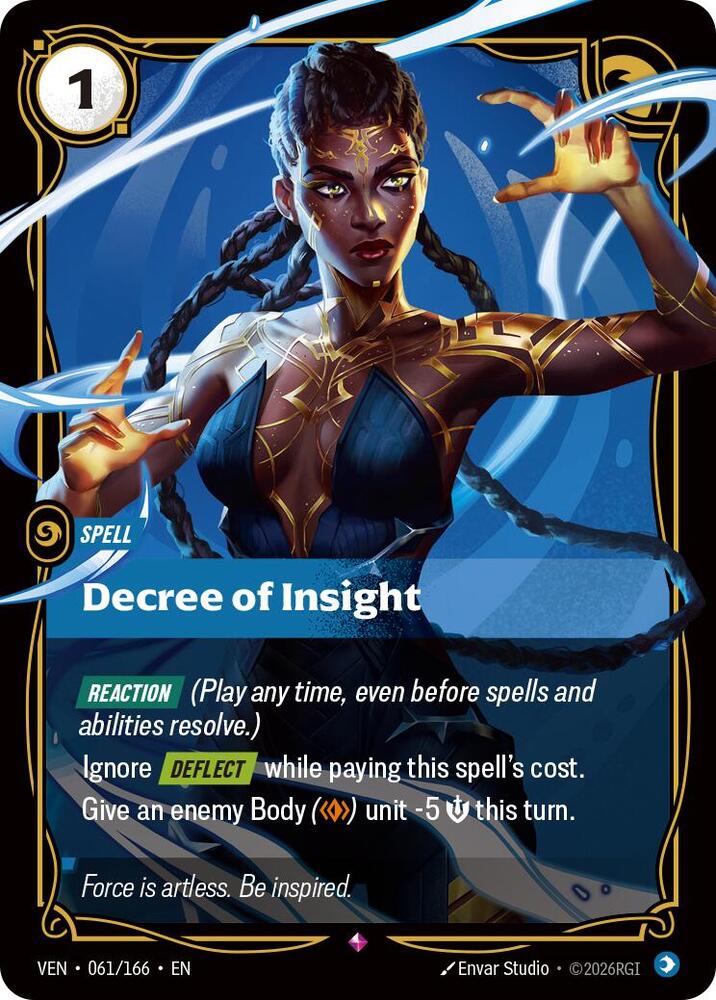 Decree of Insight (061/166) [Vendetta] | Jack's On Queen