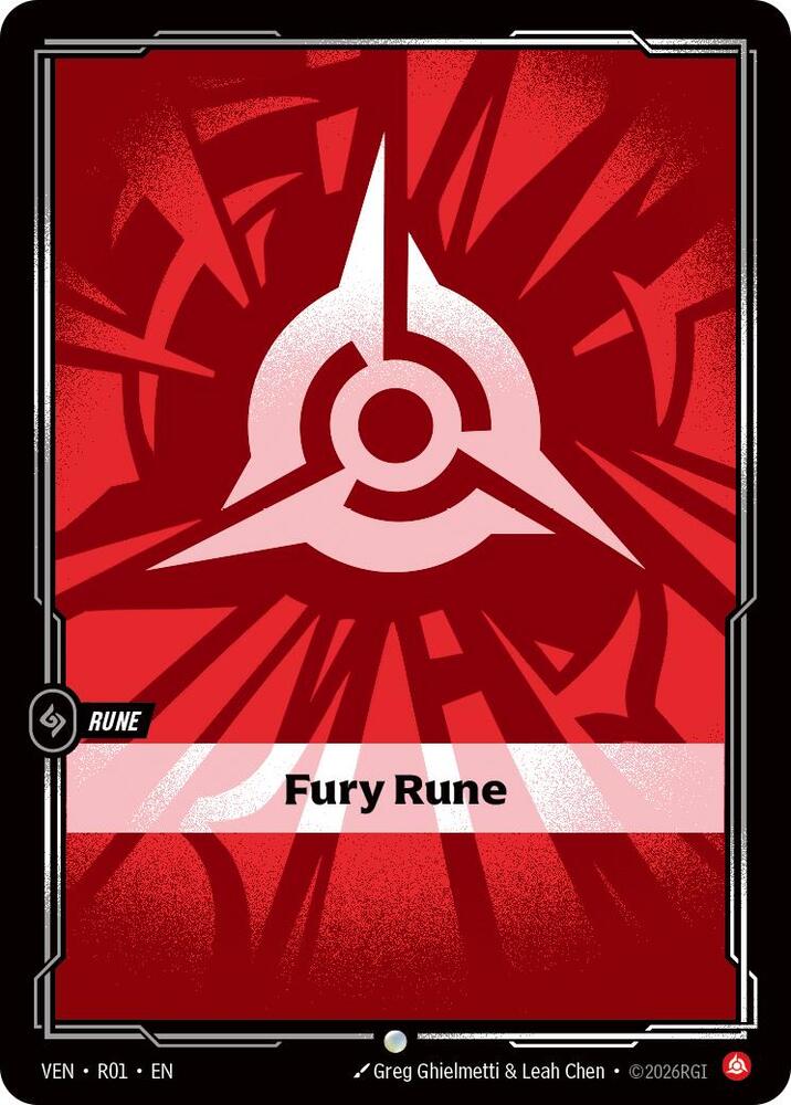 Fury Rune (R01) [Vendetta] | Jack's On Queen