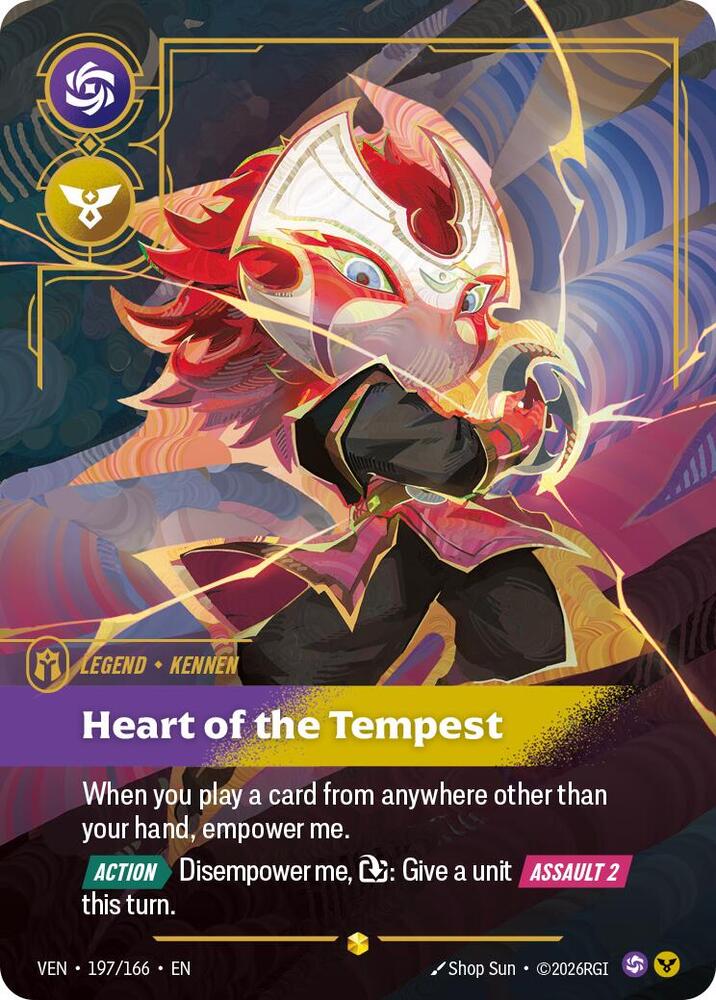 Kennen - Heart of the Tempest (Overnumbered) (197/166) [Vendetta] | Jack's On Queen