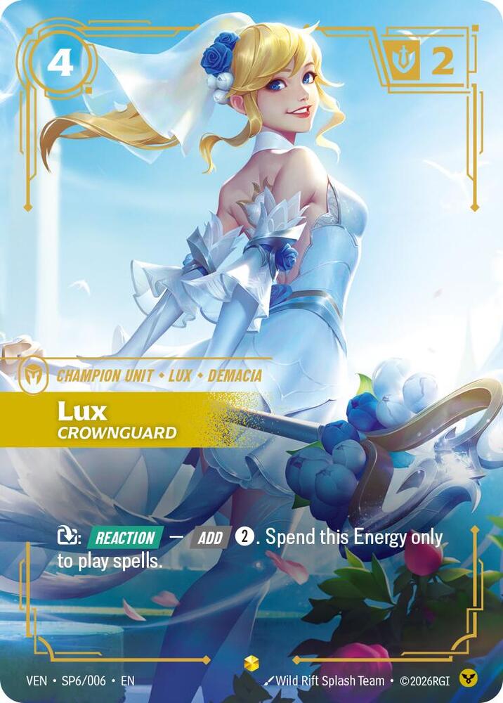 Lux - Crownguard (SP6/006) [Vendetta] | Jack's On Queen