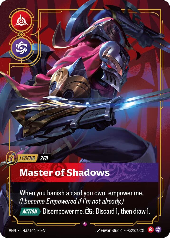 Zed - Master of Shadows (143/166) [Vendetta] | Jack's On Queen
